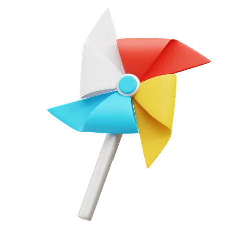 Pinwheel  3D Icon