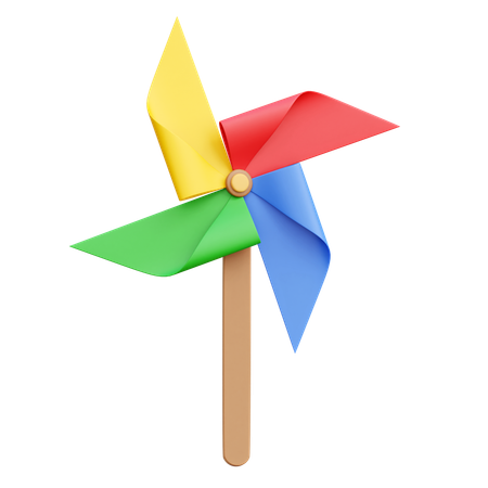 Pinwheel  3D Icon