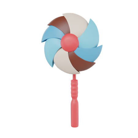 Pinwheel  3D Icon