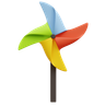 pinwheel emoji 3d