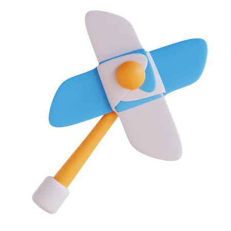 Pinwheel 3D Icon