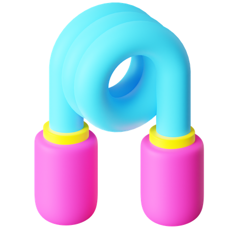 Pinza de mano 3D Icon