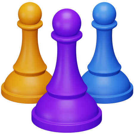 Pion d'échecs  3D Icon