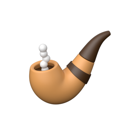 Pipa de cigarro  3D Icon