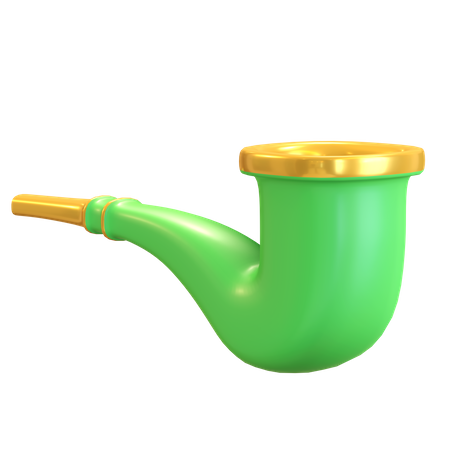 Fumando  3D Illustration