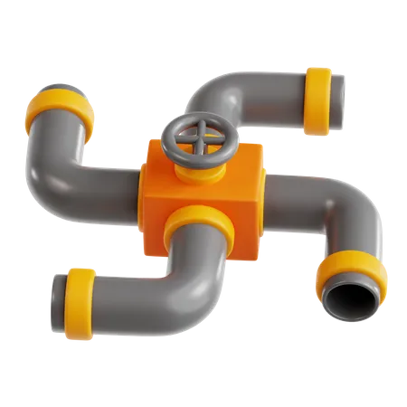 Pipe  3D Icon