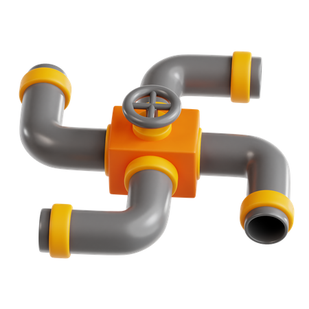 Pipe  3D Icon