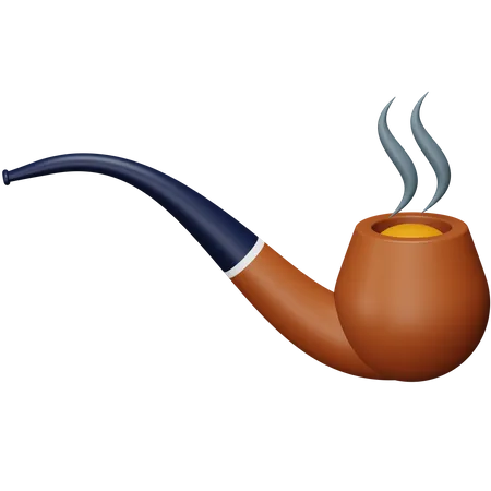 Pipe à fumer  3D Icon