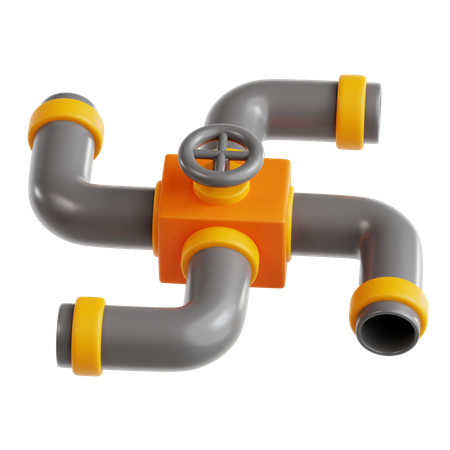 Pipe  3D Icon