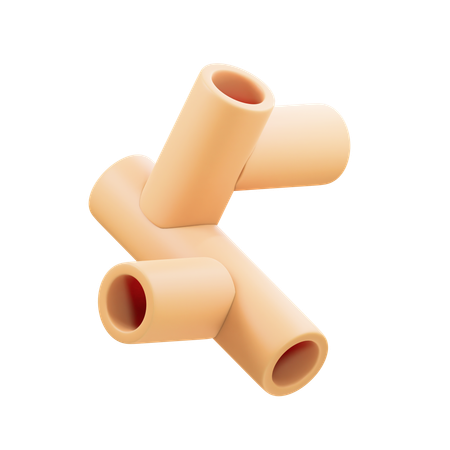 Pipe Abstract  3D Icon