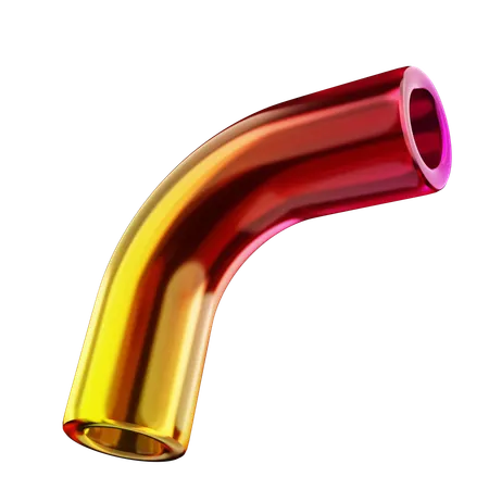 Pipe Abstract Shape  3D Icon