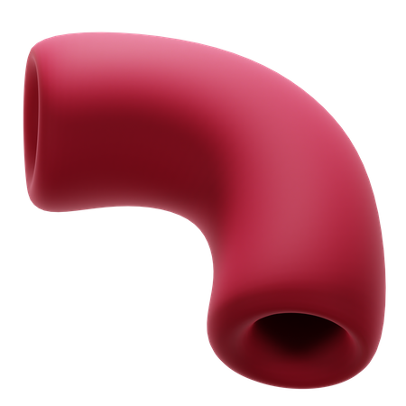 Pipe Abstract Shape  3D Icon