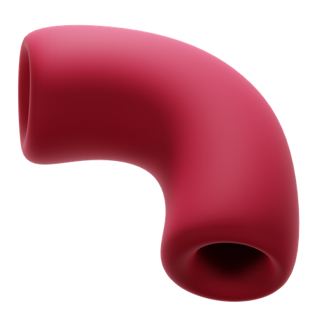 Pipe Abstract Shape  3D Icon