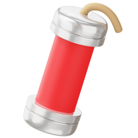 Pipe Bomb  3D Icon