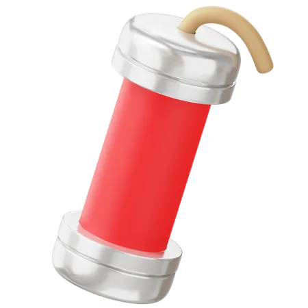 Pipe Bomb  3D Icon