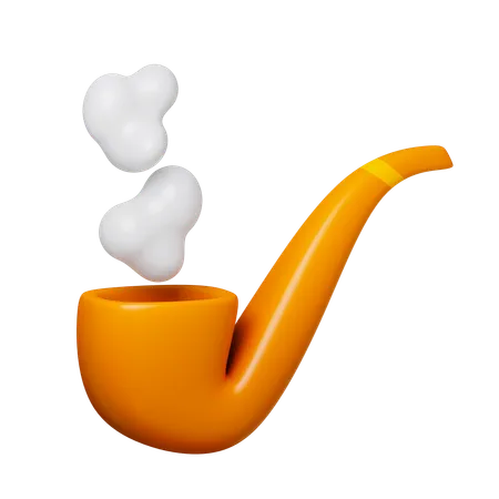 Pipe Cigar  3D Icon
