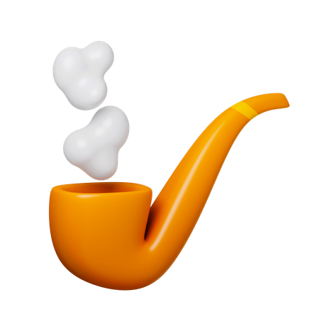 Pipe Cigar  3D Icon