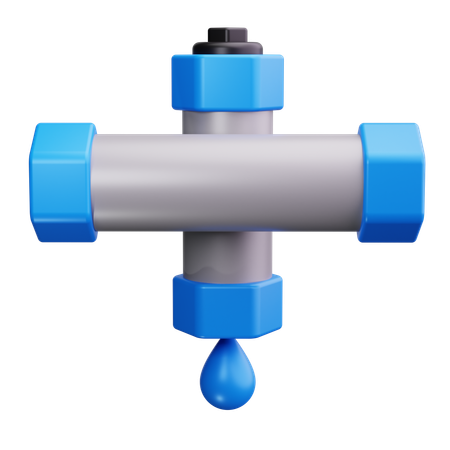 Pipe Fittings  3D Icon