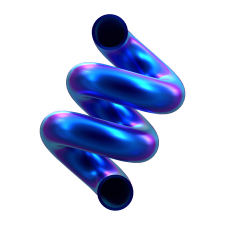 Pipe Shape  3D Icon