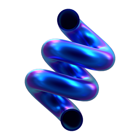 Pipe Shape 3D Icon