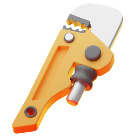 PIPE WRENCH  3D Icon