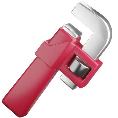 Pipe wrench  3D Icon