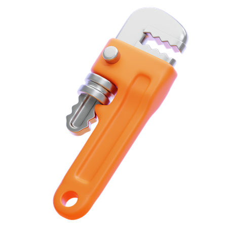 PIPE WRENCH  3D Icon