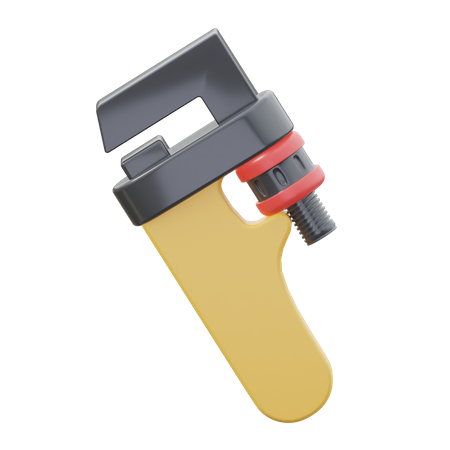 Pipe Wrench  3D Icon