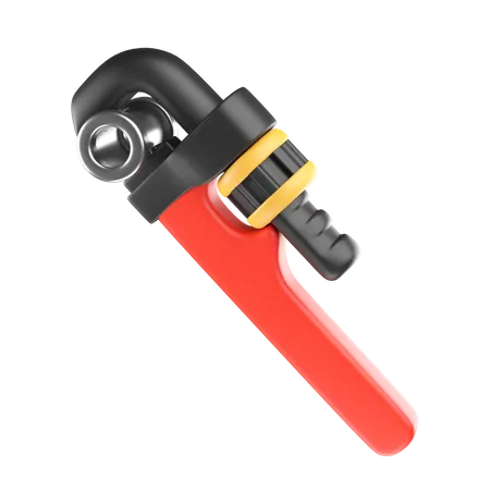 Pipe Wrench  3D Icon