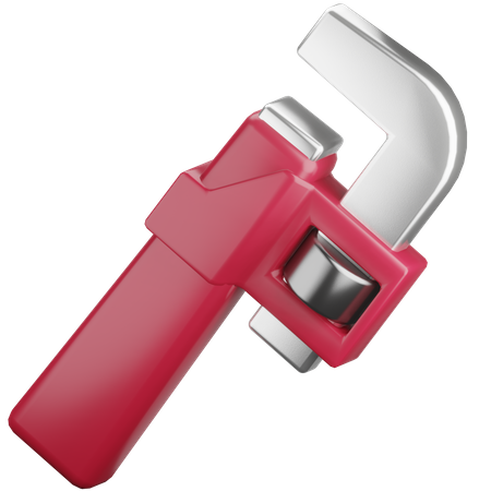 Pipe wrench  3D Icon