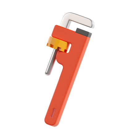 Pipe Wrench  3D Icon