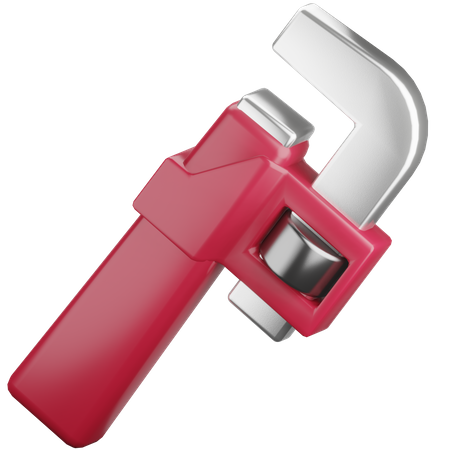 Pipe wrench 3D Icon