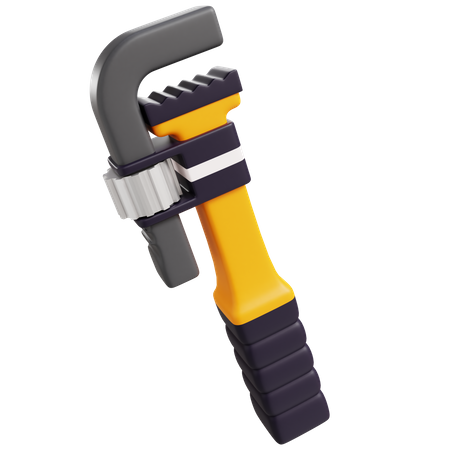 Pipe Wrench  3D Icon