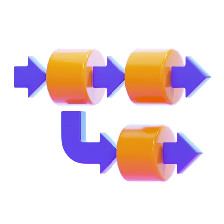 PIPELINE  3D Icon