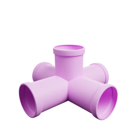 Pipeline  3D Illustration