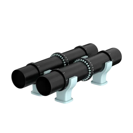 Pipes  3D Icon