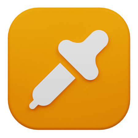 Pipette  3D Icon