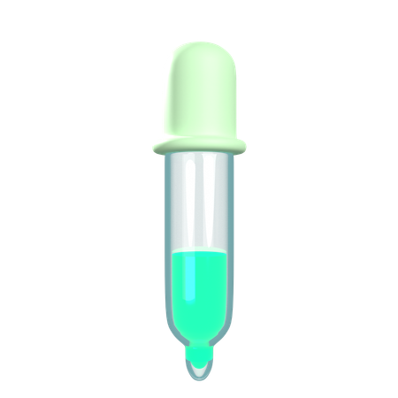 Pipette  3D Icon