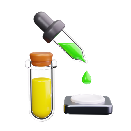 Pipette  3D Icon