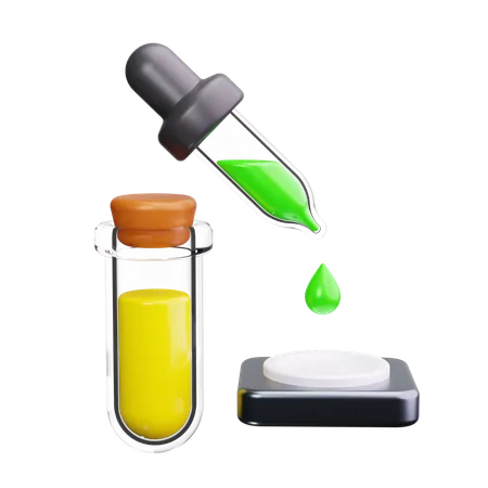 Pipette  3D Icon