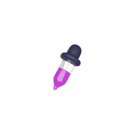 Pipette  3D Icon