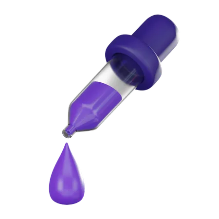 Pipette  3D Icon