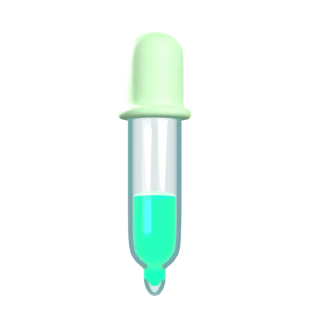 Pipette  3D Icon