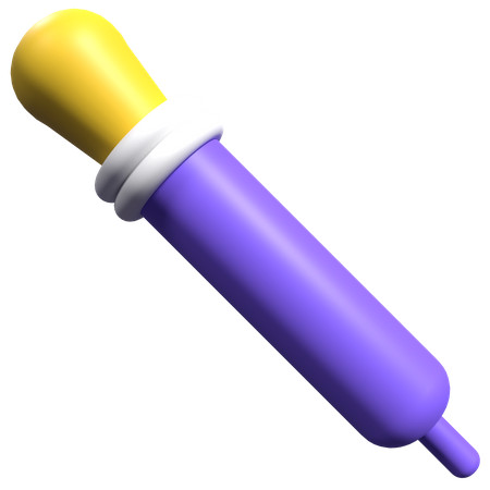 Pipette  3D Icon