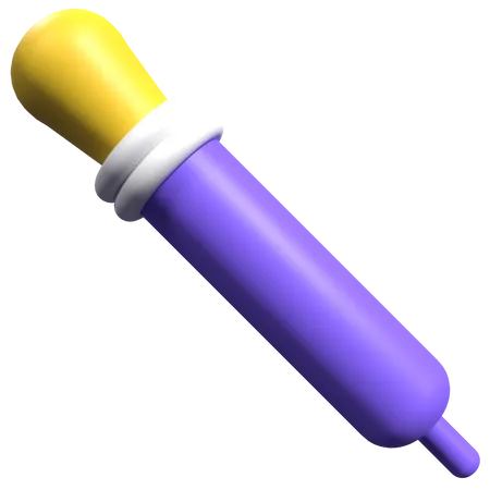 Pipette  3D Icon