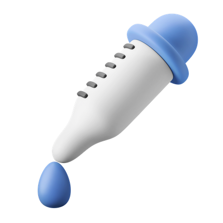 Pipette  3D Icon