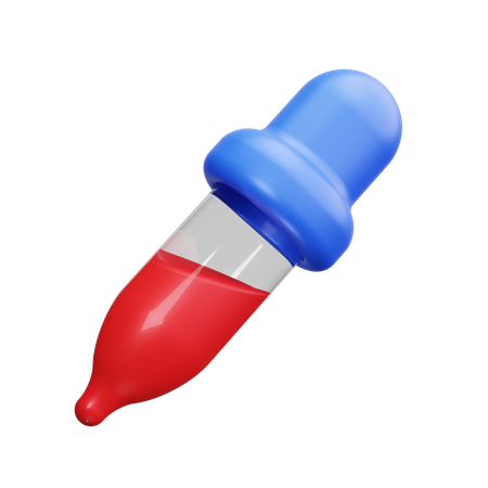 Pipette  3D Icon