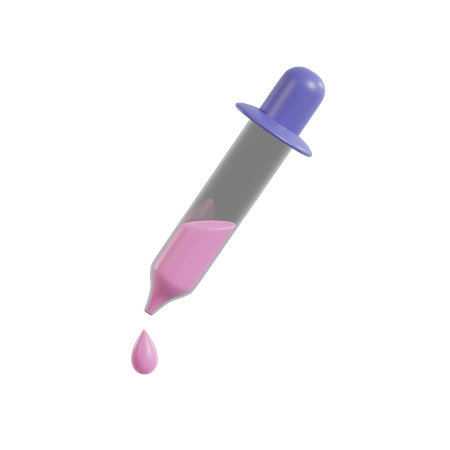 Pipette  3D Illustration