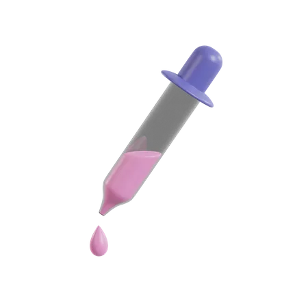 Pipette  3D Illustration