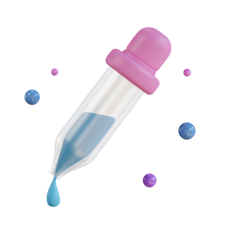 Pipette  3D Icon